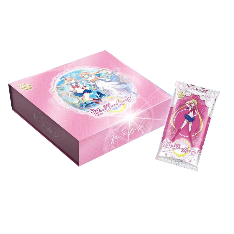 Little Frog Goddess Story 5 yuanes Pack 8 pop-up Tarjeta de cara roja pretty Girl Card anime juego periférico caja ciega