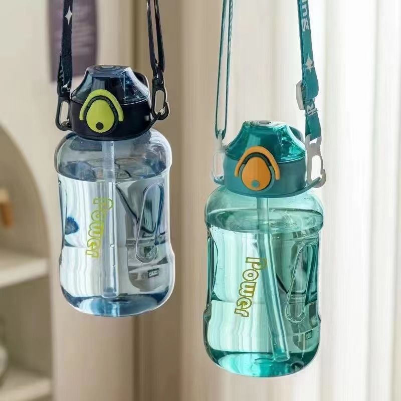 Verano tianyi deportes taza 0933 espacio taza 900ml portátil rebote cubierta estudiante taza de té hervidor de plástico