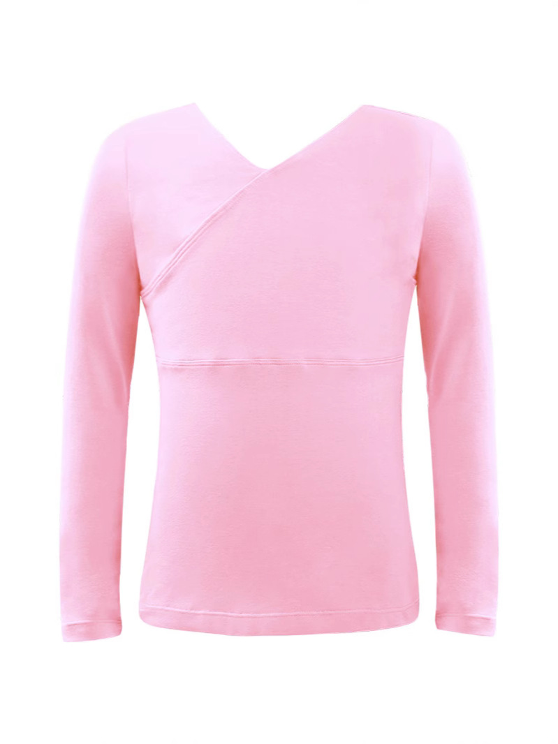 Traje de Práctica de Danza para Niñas de 2 Piezas Algodón y Spandex Suave para Práctica de Danza image 7