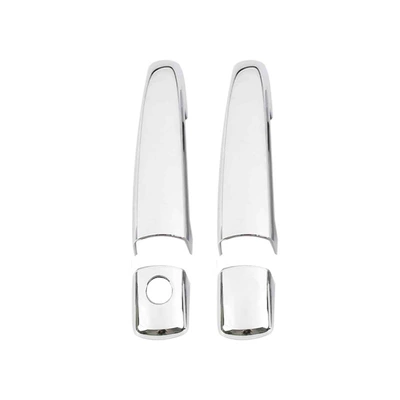 Suitable for 08-17 Citroen Berlingo B9 door bowl handle decoration modification parts protective stickers (Other Automotive Exterior Supplies) - two-door-single-hole-plating