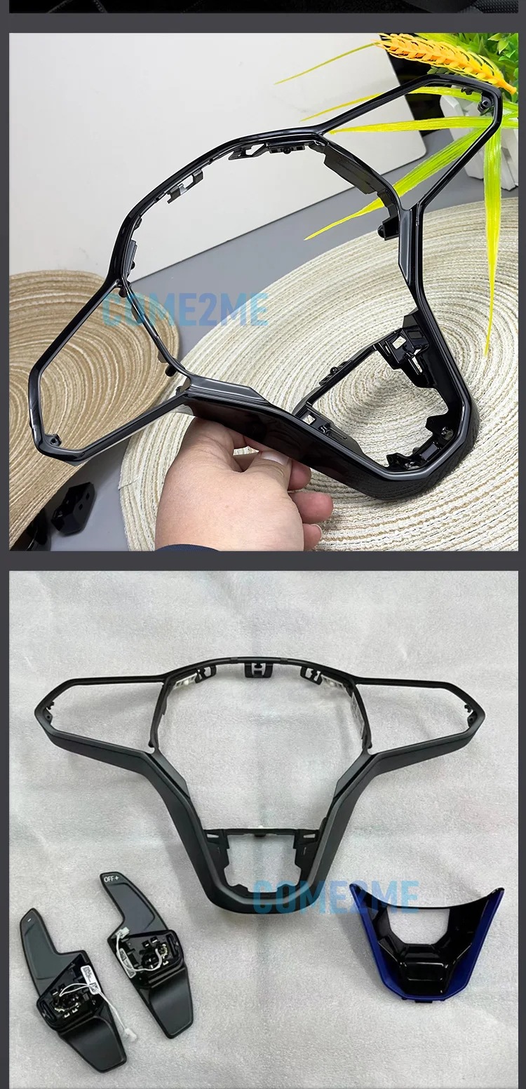 Suitable for Volkswagen Golf MK8, Tiguan, Jetta, Touareg, Passat steering wheel touch button frame