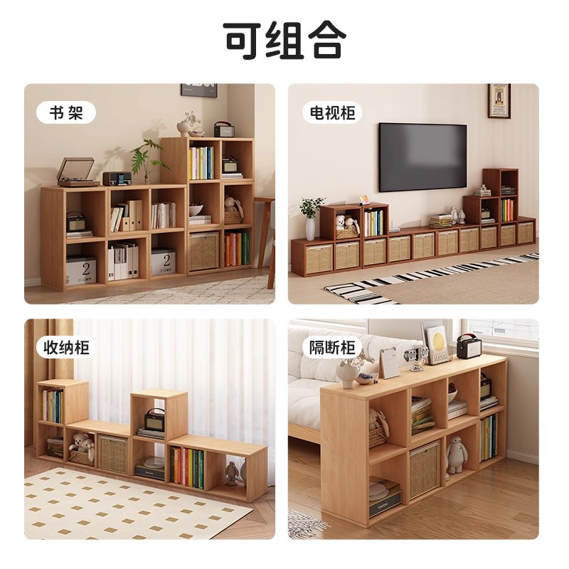 Gabinete de televisión sala de estar hogar estilo medieval almacenamiento modular todo en uno 2025 nuevo gabinete de piso libre combinado