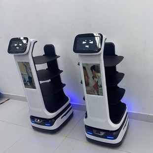 Hotel automatic waiter robot serving food delivery robot in stock supply