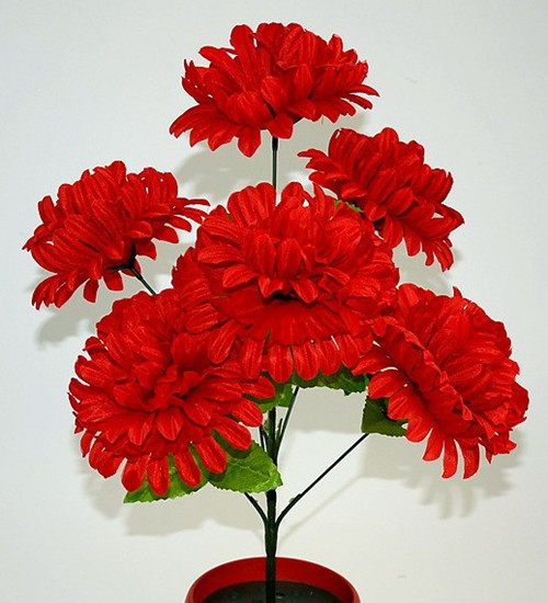 7 dahlias Qingming grave-sweeping tombs and memorial silk flower…