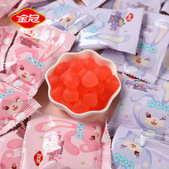 Gold Crown Fruit Flavor QQ Candies Rubber Candies Soft Candies Bulk 1 Jin Wedding Happy Candies Internet Celebrity Children's Snacks Wholesale