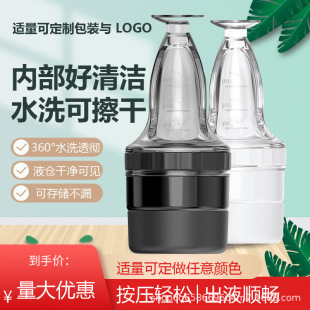 Scalp head medicine applicator hair liquid applicator ball massager a protective guide fluid applicator health massage comb