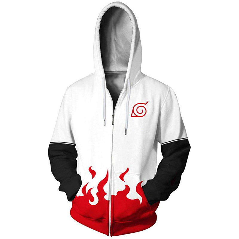 Trendy Brand Naruto Sports Hoodie with 3D Print, Hooded Couple's Sweatshirt, Zip-Up Jacket Trendy Brand Naruto Sports Hoodie with 3D Print, Hooded Couple's Sweatshirt, Zip-Up Jacket