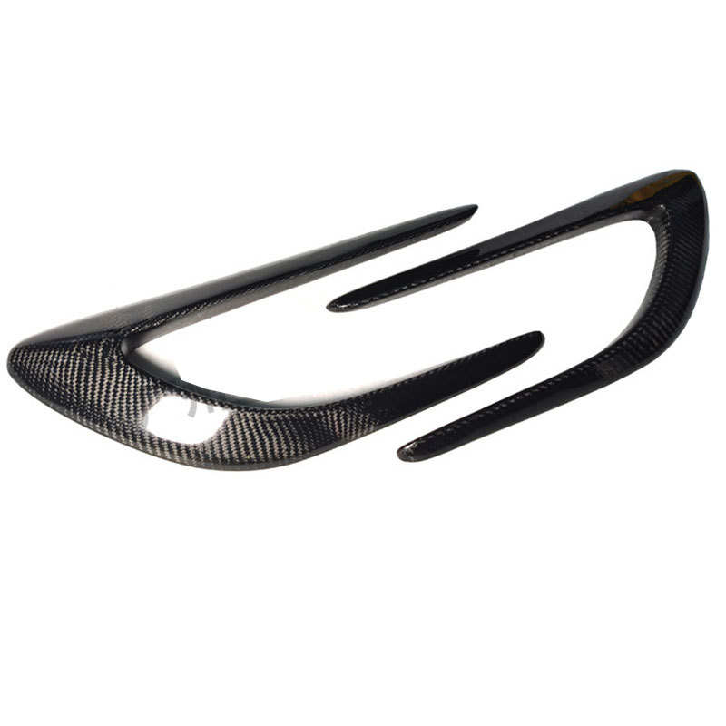 Suitable for Mercedes-Benz C- class W205 carbon fiber leaf plate air outlet to double door sports side air outlet decoration