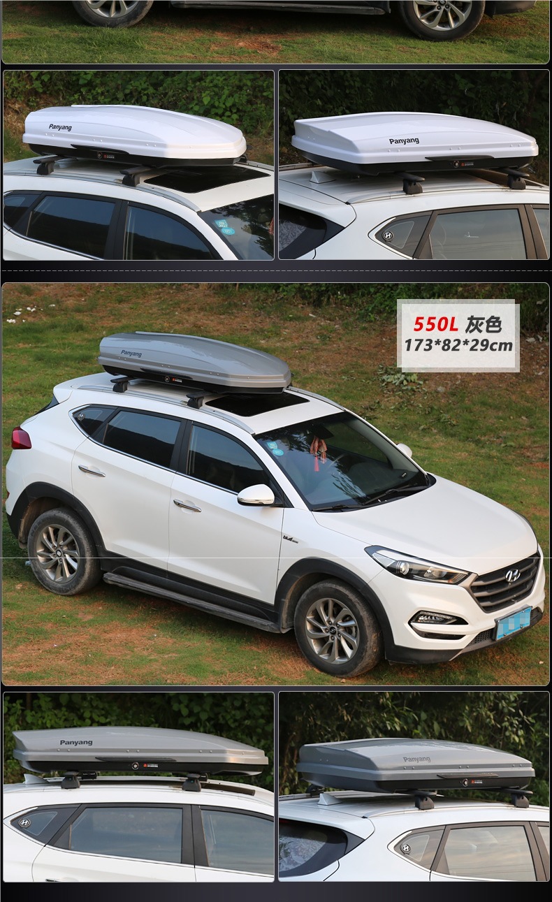 Genuine Car Roof Box Large Capacity Suv Roof Box Universal Ultra-Thin Suitcase Luggage Rack