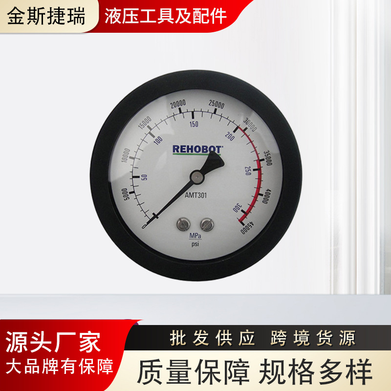 304不锈钢便携压力表NIKE手动泵瑞典REHOBOT电动泵手动泵液压缸