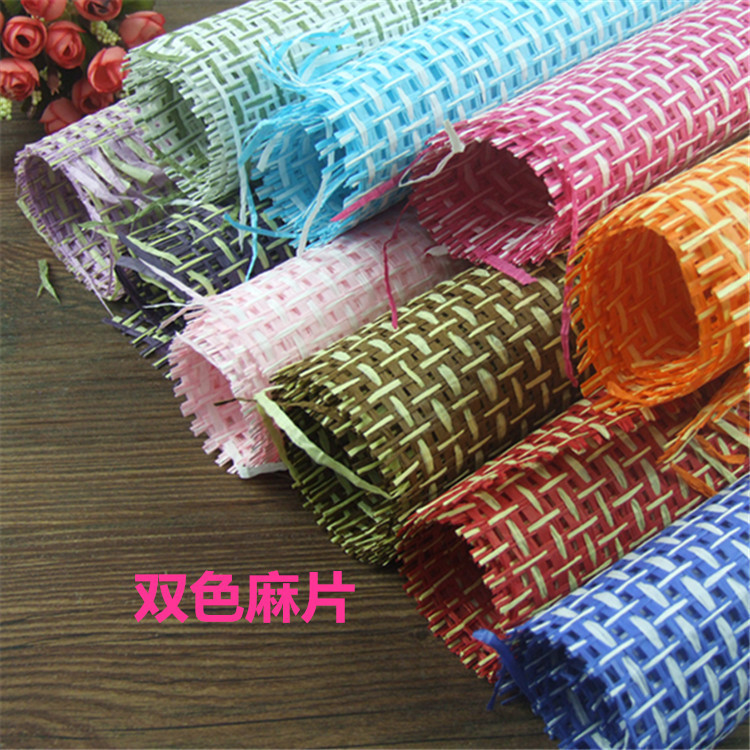 flower Packaging Materials Scotland Mesh cloth Raffia Florist Supplies 10 Linen sheet Sweeping