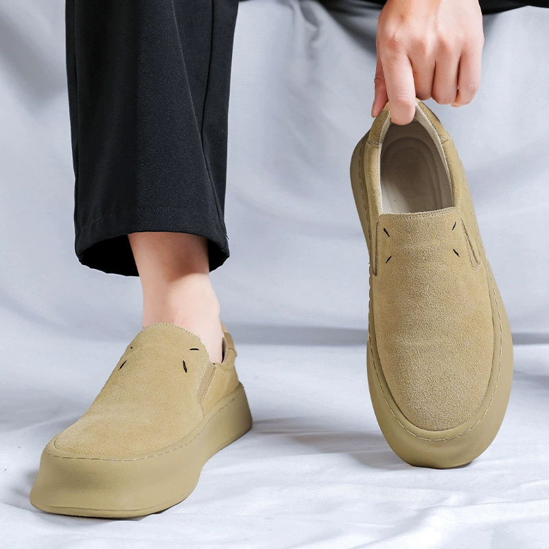 Модные мужские туфли весной новый низкий банд повседневная мода ленивый педаль дикая дышащая сетка красные туфли 5228-R