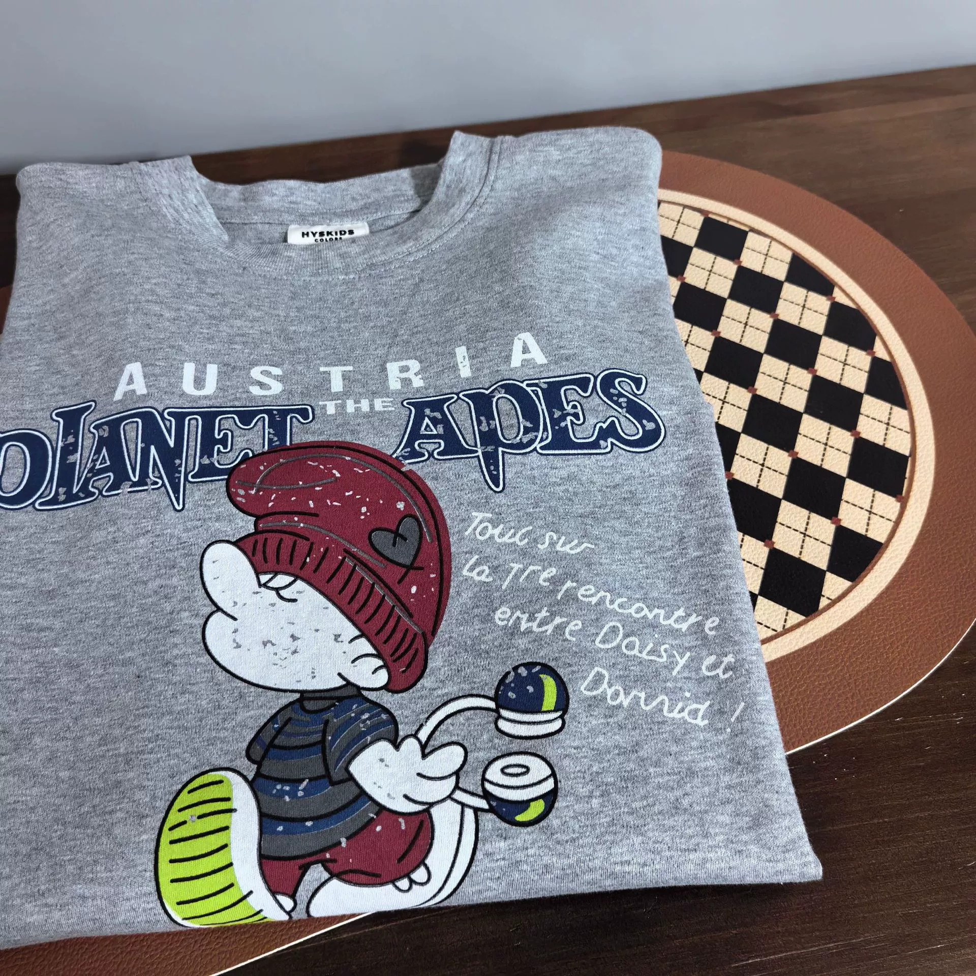  spring cartoon long-sleeve for men and women for leisure, Korean style, children's clothing, for teenagers