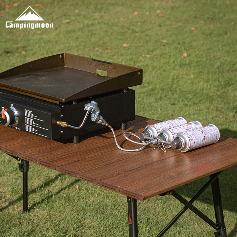 Coman equipo de camping al aire libre quemador de la tarjeta tubo de extensión 50 100cm a prueba de explosión de alta presión tanque de gas Alpine tubería de gas