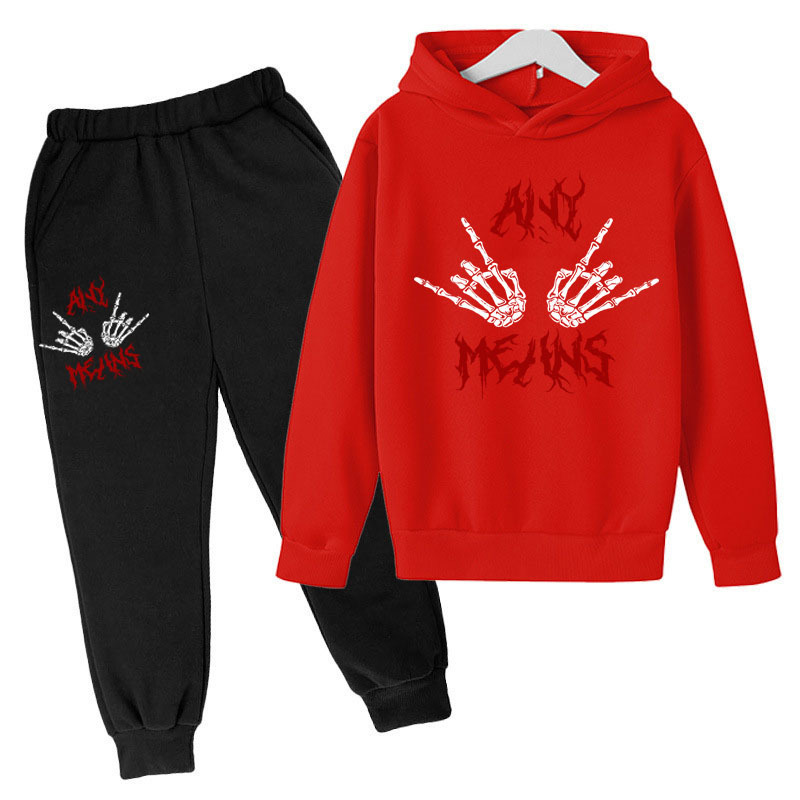 2023 Y2K American Printed Hoodie Cool Set Large, Medium, and Large Children's Sweater_voghion.com