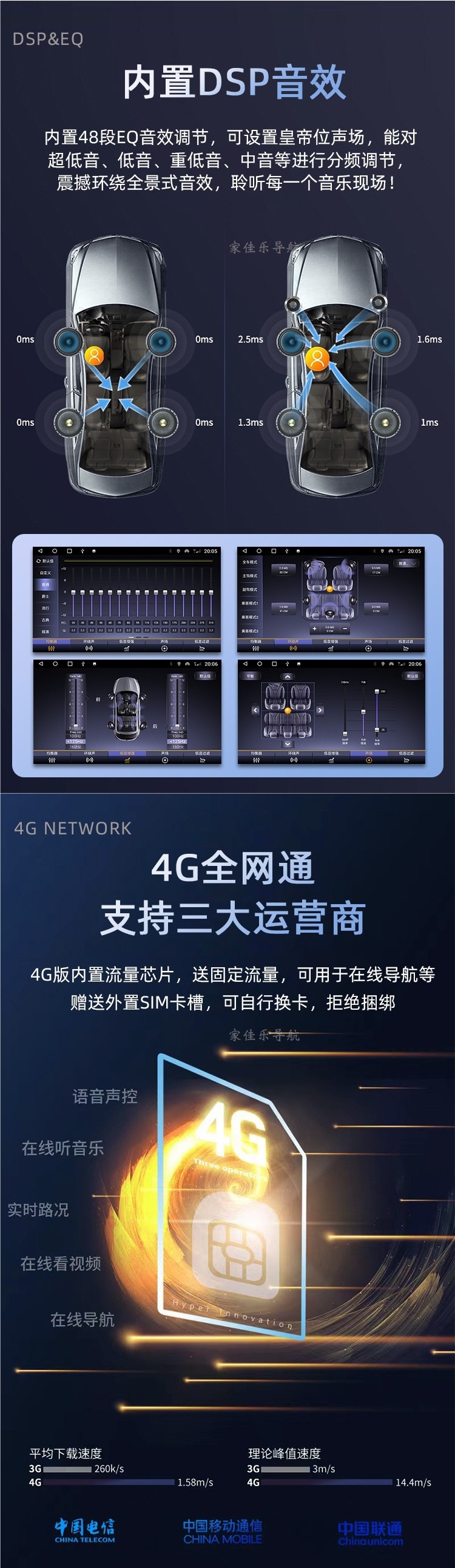 Suitable for 13-22 Models of Volkswagen New Santana Jetta Va3, Large-Screen Central Control Display, In-Car Navigation and Reversing All-In-One Machine