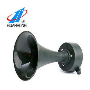 Manufacturers sell electronic horn horn speaker sound horn engineering vehicle reversing horn Army Green