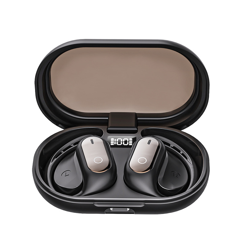 2025 新しいスマート AI 翻訳 XG99 Bluetooth ヘッドセット超長バッテリー寿命 OWS 非インイヤー外部再生耳掛けタイプ|undefined