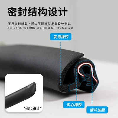 reduction sound insulation body shock absorber — Vehicle Sealing Strip