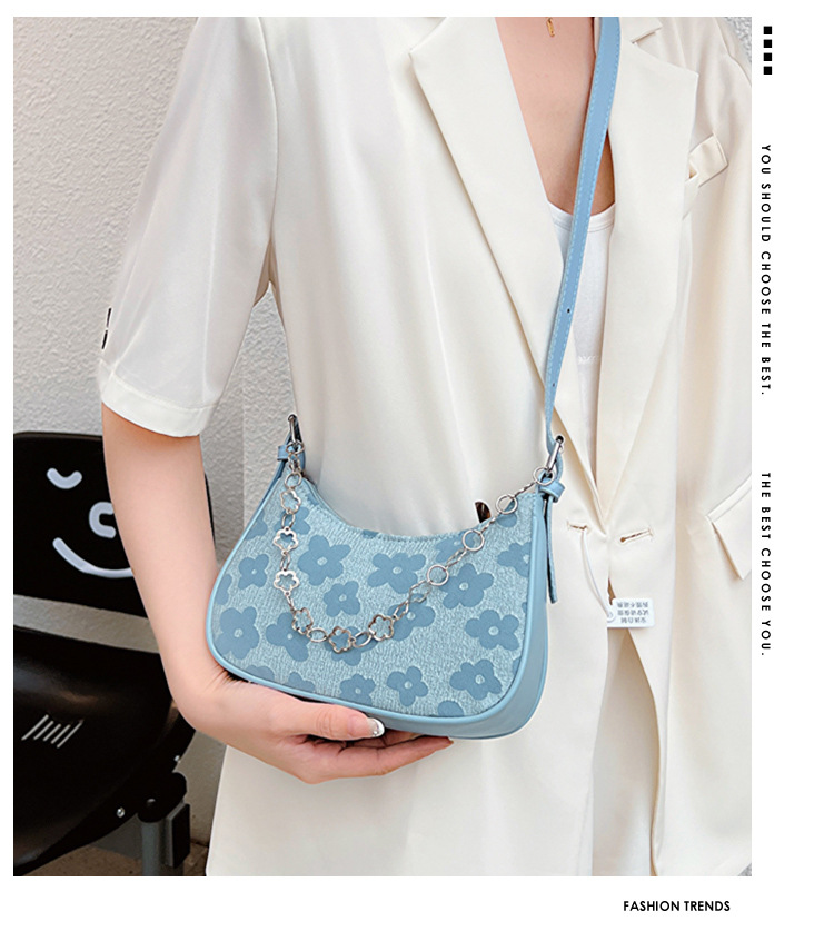 Women's Shoulder Bag Crescent Chain Underarm Bag For Women_voghion.com