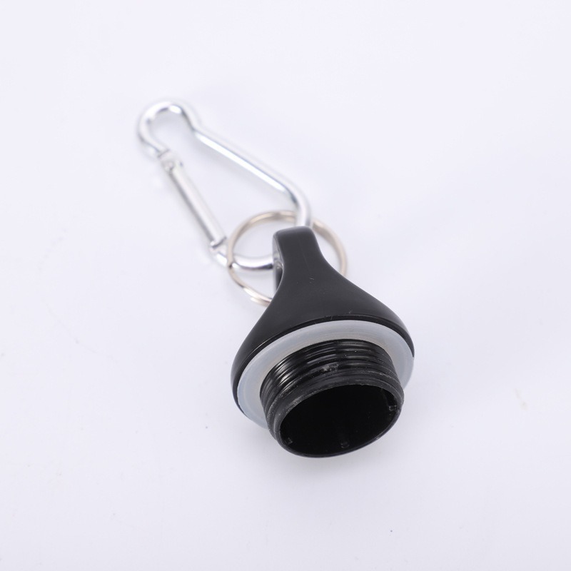 Botella de aluminio de una sola capa directa con botón de montaña botella de agua deportiva al aire libre de montaña taza de agua kettle triangular