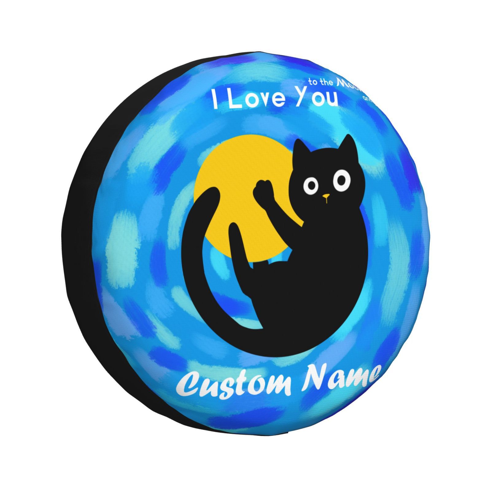 Customized pattern dustproof Waterproof sunscreen anti-corrosion car tire cover spare tire cover