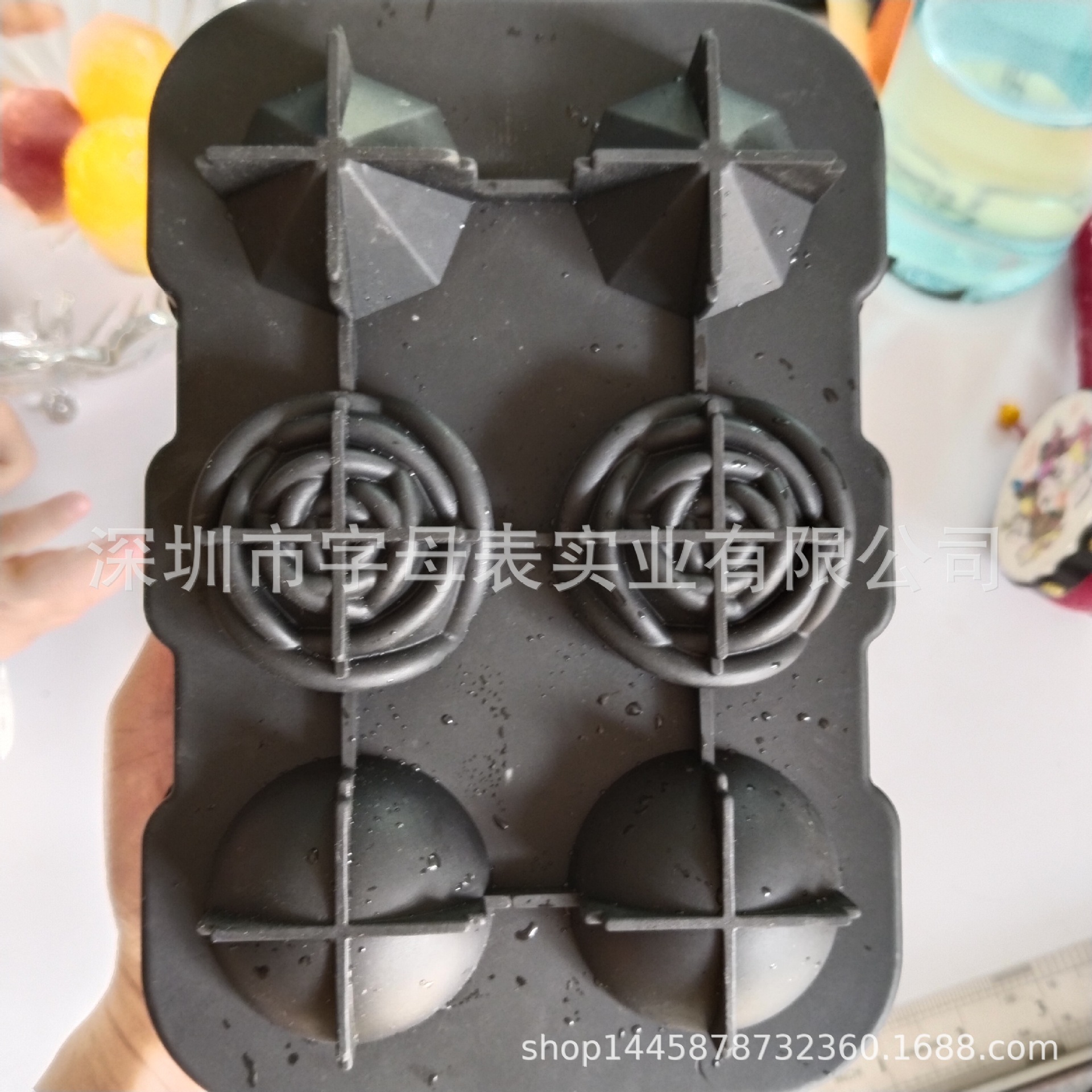 다이아몬드 로즈 볼 6 블랙