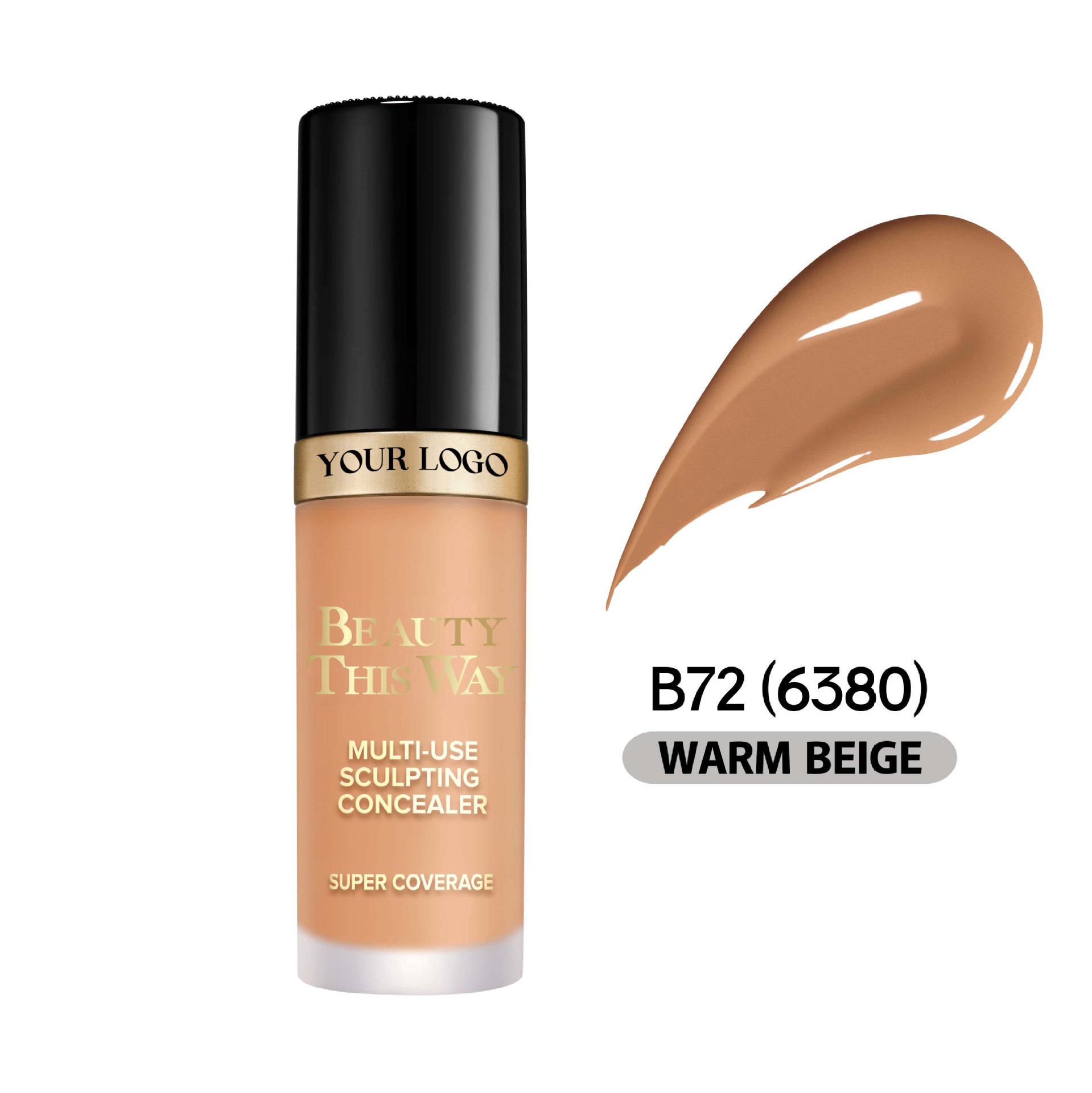 Too Faced Concealer, concelador de base, concelador de base de maquillaje ligero y fino, concelador de base líquido para reparar la apariencia, concelador de base