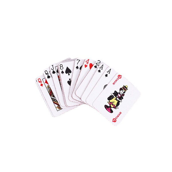 small cute playing cards for traveling