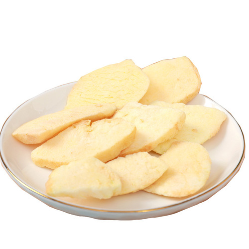 Dried Apple Slices Manufacturer Bulk Wholesale Peeled Freeze-Dried Fruit Baby Snacks Apple Crisps