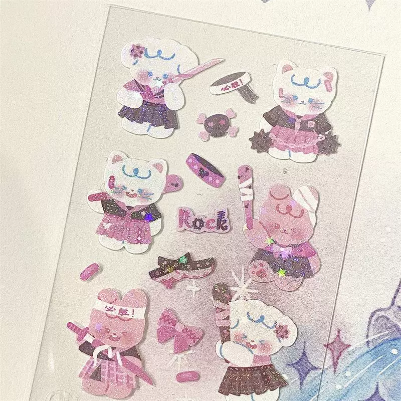 Соль Сладкая карта карта нашивка Meng Cool Sweetheart серия INS милый красивый сон сказка сладкая звезда охоты наклейка кросс-бордер