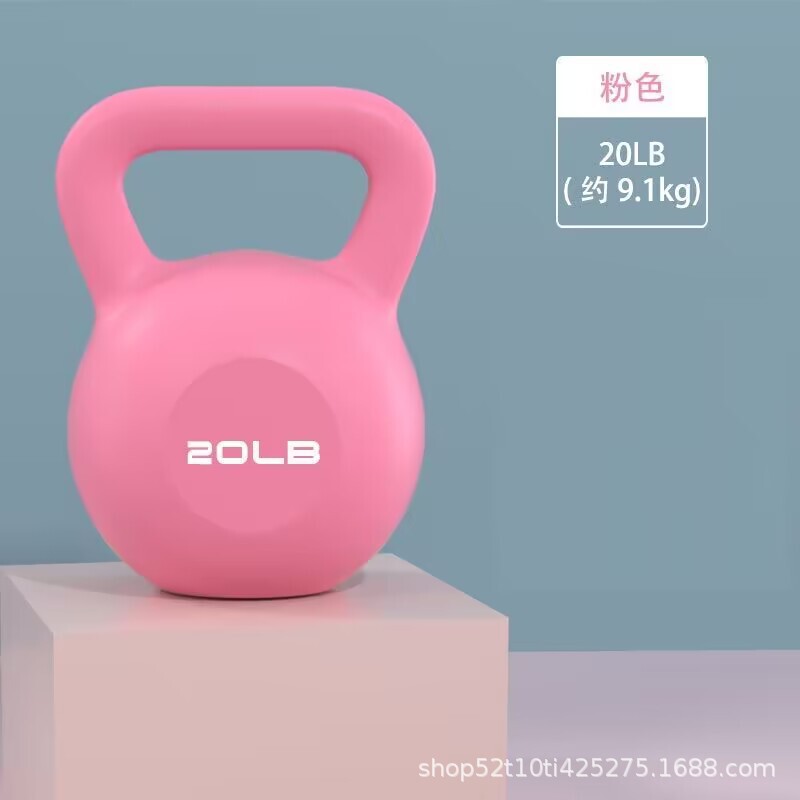 一件代发健身壶铃彩色女士家用运动哑铃深蹲练臀翘臀男士训练壶铃|undefined