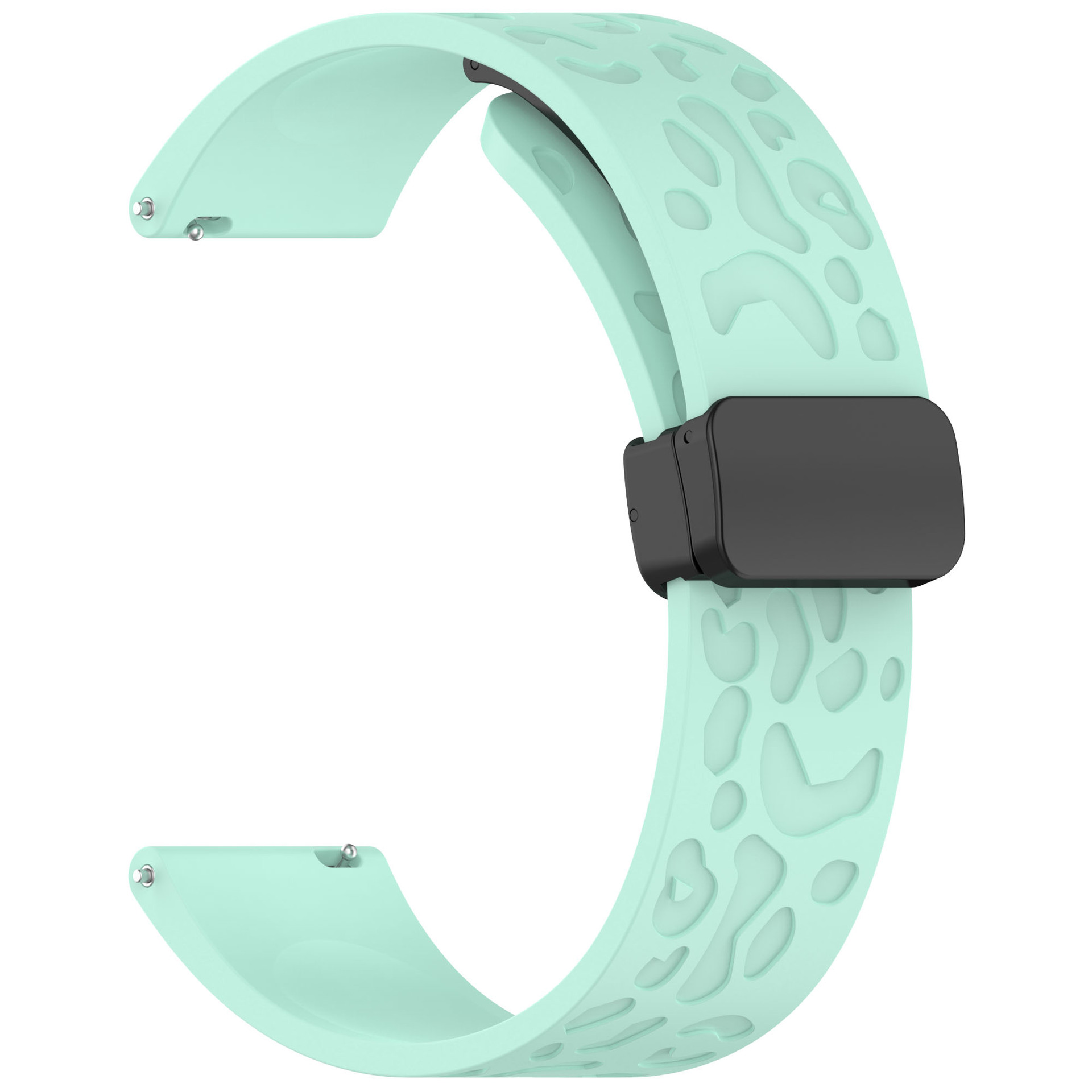 Compatible with the universal leopard print magnetic clasp strap of Huawei and Samsung Galaxy watch5 pro watch5 undefined