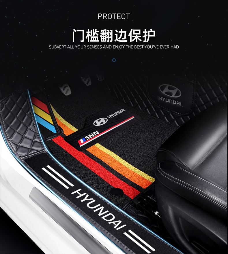 20 Beijing Leading Langting x35 Famous Figure Yuedong x25 New Tucson Special Full Encircled Car Mat