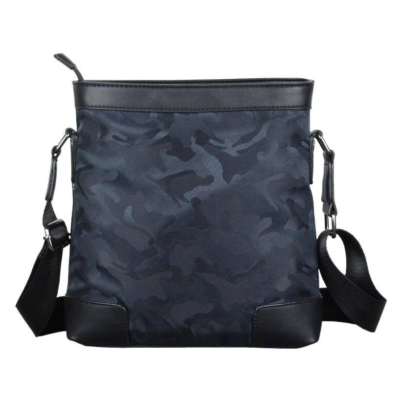Men's camouflage messenger bag fashionable canvas men's bag nylon small shoulder bag Korean style casual trendy waterproof bag