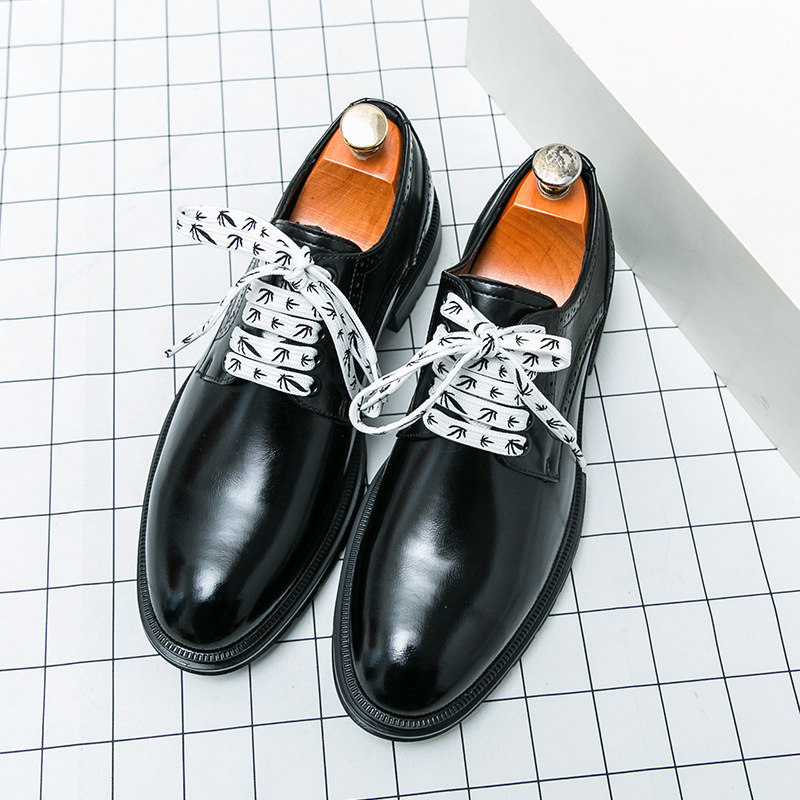 Transfronterizos 46 zapatos de cuero de hombre primavera y otoño 2024 correa de negocios vestido de novio zapatos de boda