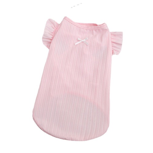 INS Japanese and Korean fragrance summer home pajamas thin cat teddy vest Pomeranian Bichon poodle dog clothes