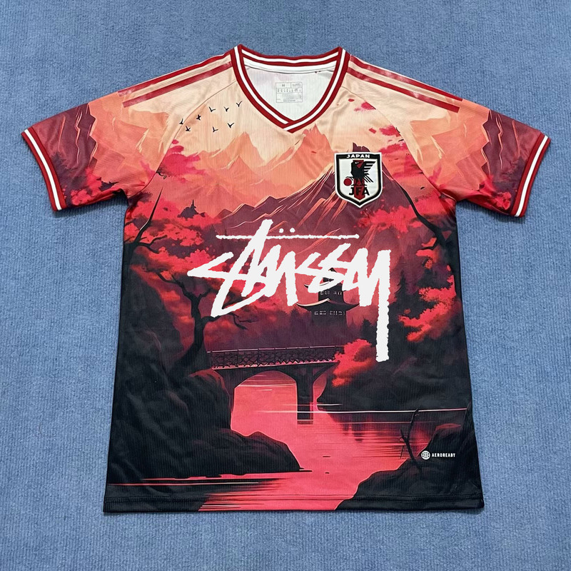 Stussy ブラジル 日本ジャージ フラメンゴ イタリア イングランド ポルトガル ドイツ サッカーユニフォーム タイ版|undefined