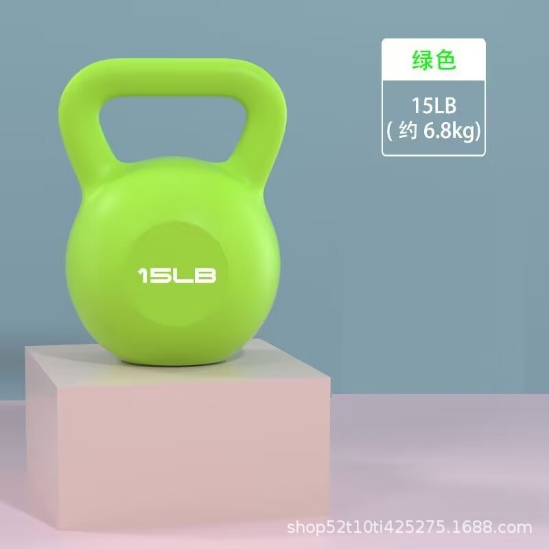 一件代发健身壶铃彩色女士家用运动哑铃深蹲练臀翘臀男士训练壶铃|undefined