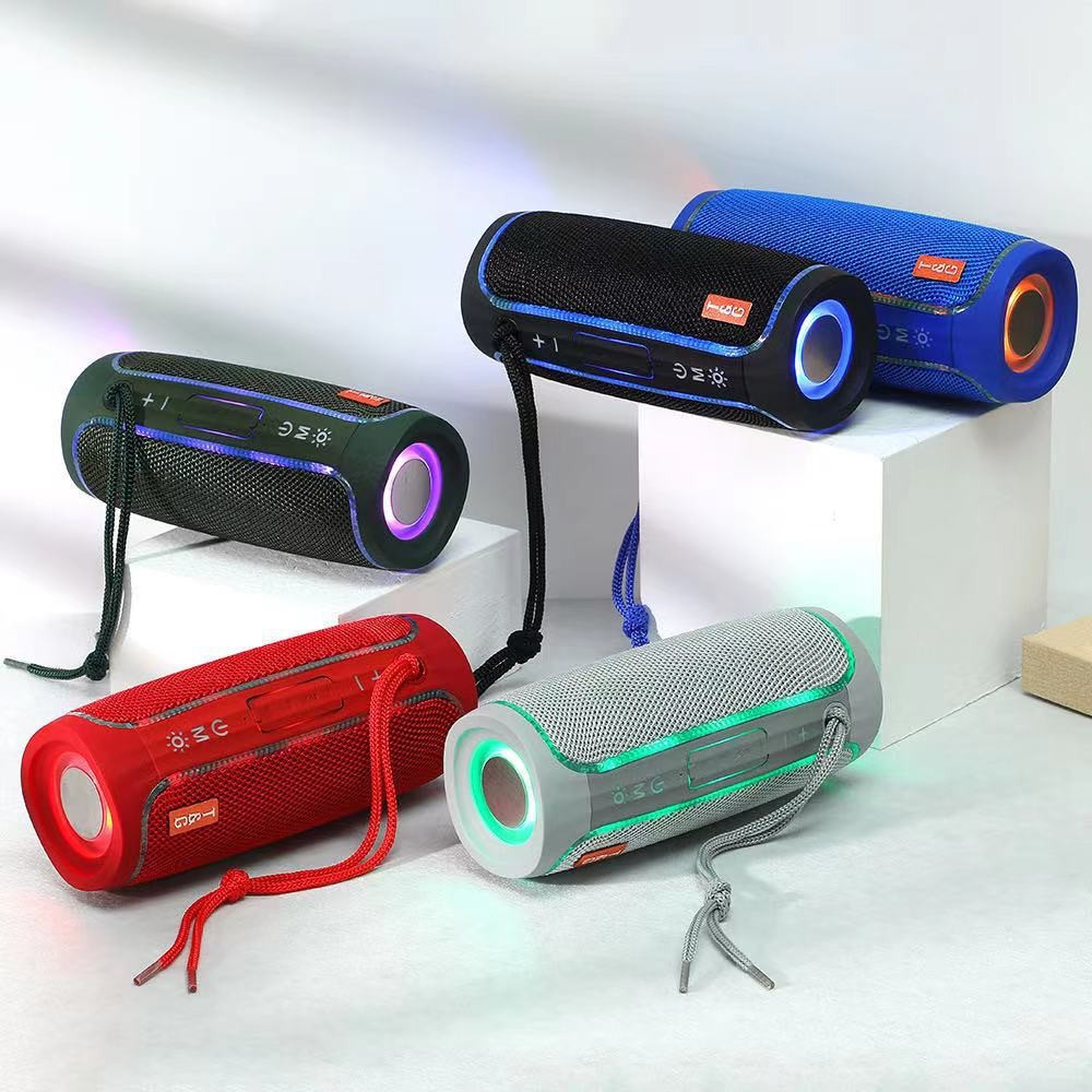 Transfronterizos TG288 al aire libre impermeable LED colorido tarjeta de altavoz Bluetooth USB subwoofer de radio de automóvil
