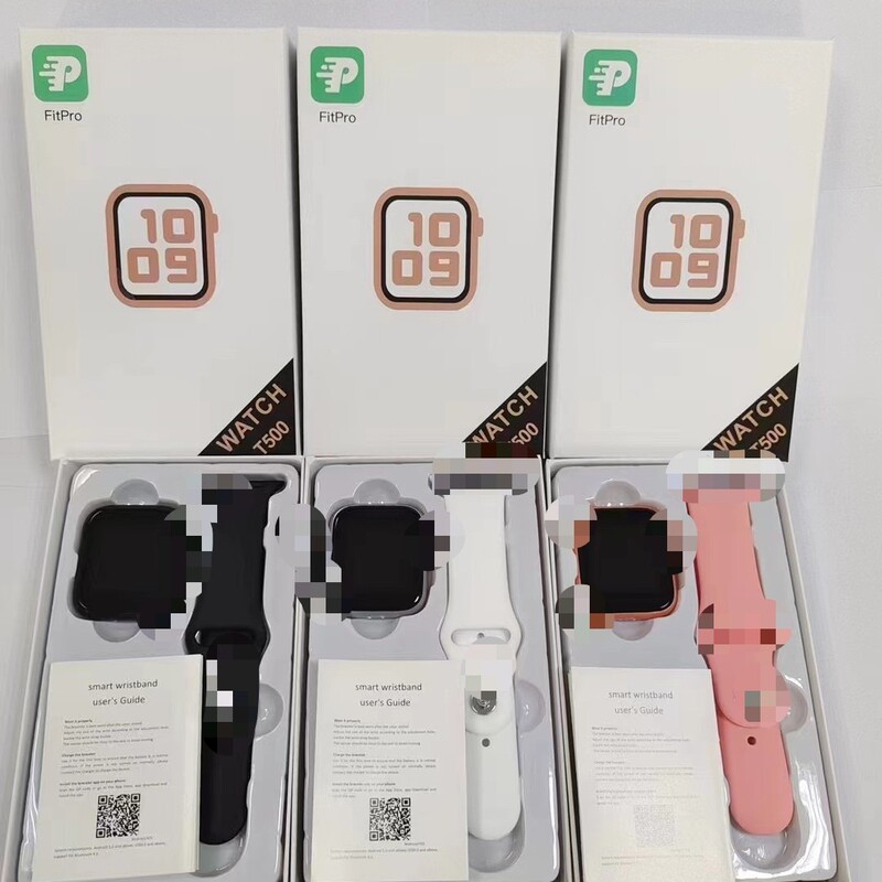 Cross-Border T500//T55/X7 Smart Watch Calls, Plays Music, Heart Rate and Body Temperature Monitoring Information Reminder