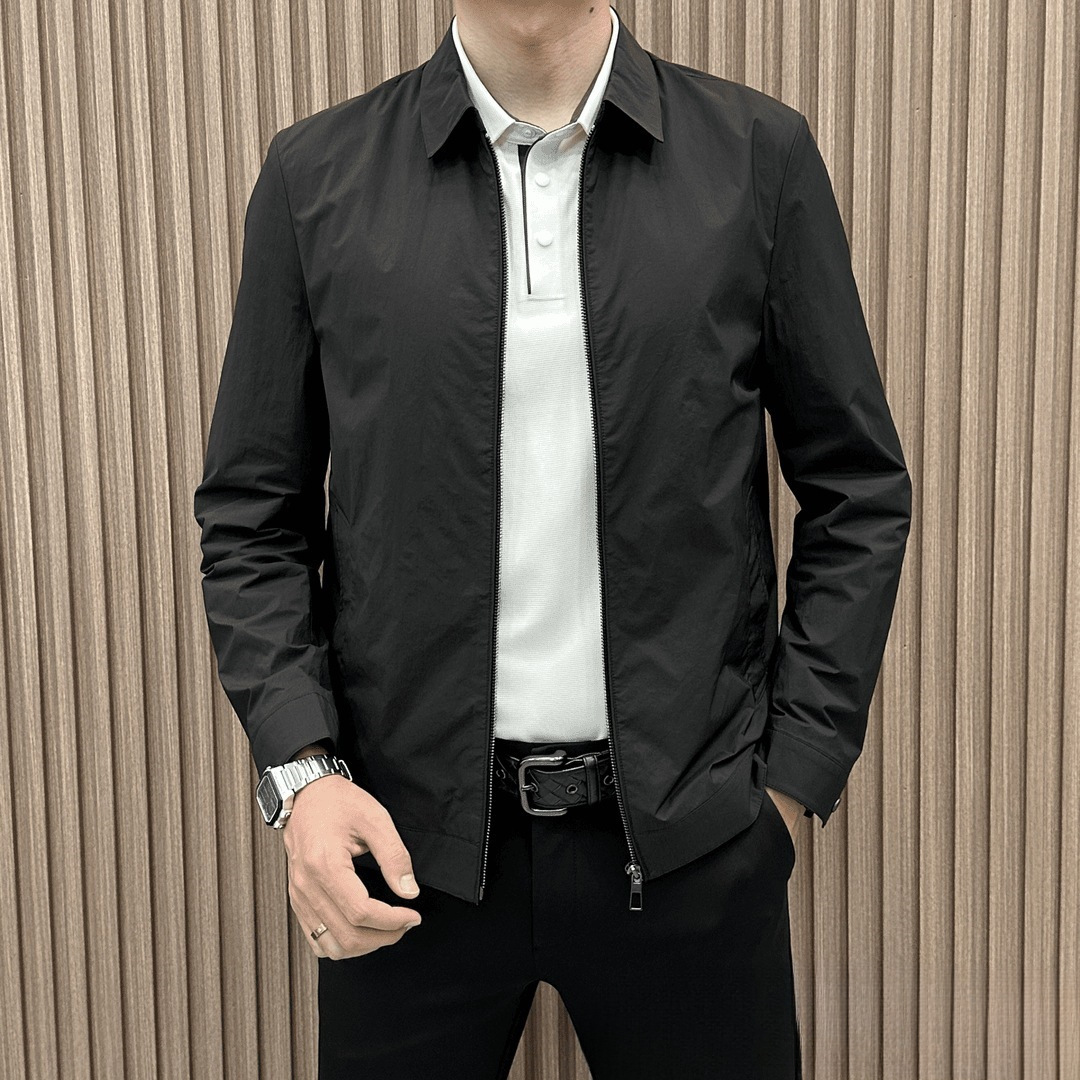 Giaccone invernale uomo giacca casual design minimalista moda_voghion.com