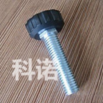 M8M10M12镀锌小型设备水箱支撑脚手架塑料手拧螺丝微节仪器脚台