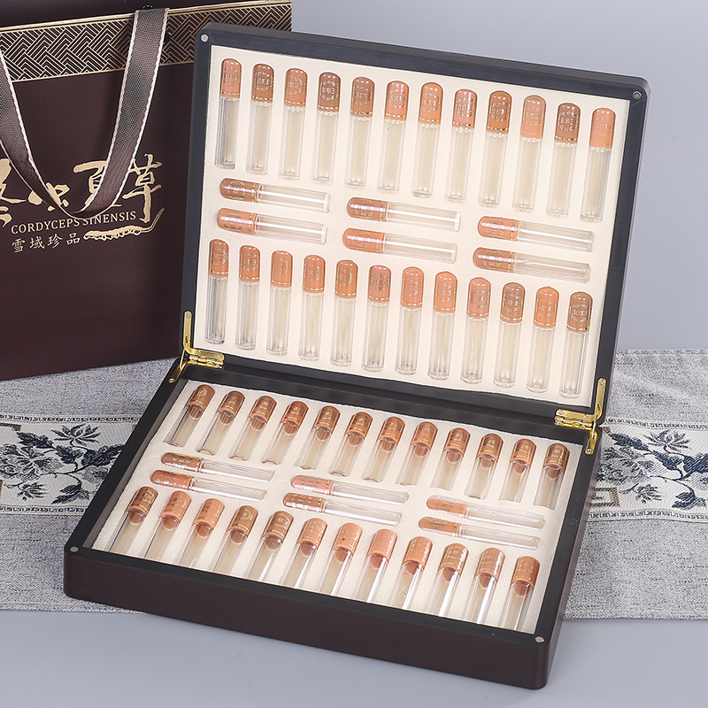 Caja de embalaje de Cordyceps Cordyceps Caja de regalo Caja vacía 10 tubos 20 50 60 cajas de regalo