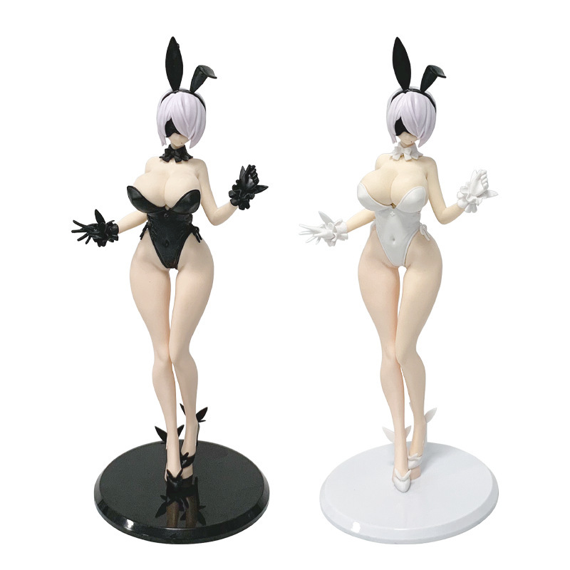 Nier Automata Yurha 2B Bunny Girl Two-Dimensional Sexy Girl Figure Ornament Game Doll Nier Automata Yurha 2B Bunny Girl Two-Dimensional Sexy Girl Figure Ornament Game Doll
