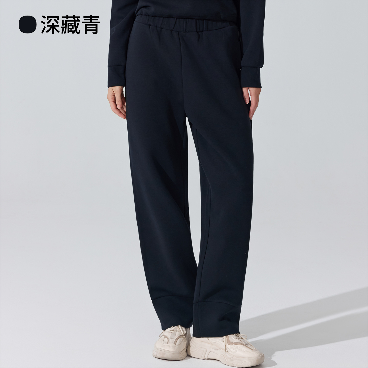 Europa y América transfronterizos pantalones casuales rectos sueltos pantalones deportivos de piernas anchas pantalones de fitness de otoño y invierno pantalones de yoga delgados para mujeres image 10