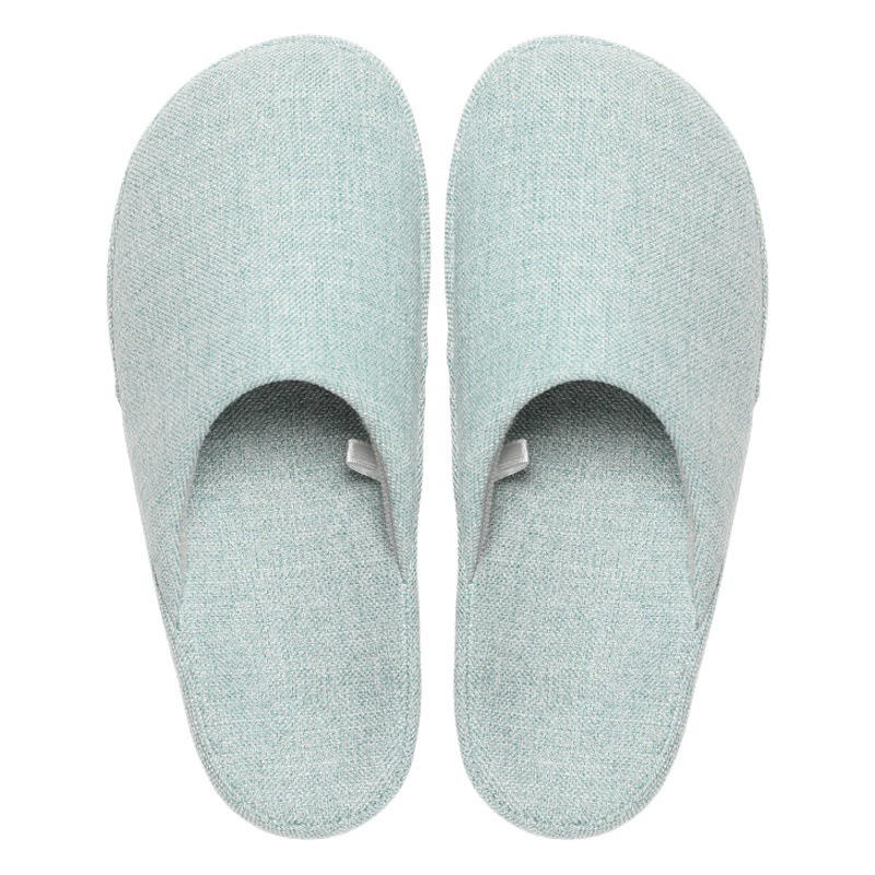 2025 новые осенне-зимние домашние домашние простые однотонные мужские и женские нескользящие бесшумные теплые хлопковые тапочки на деревянном полу