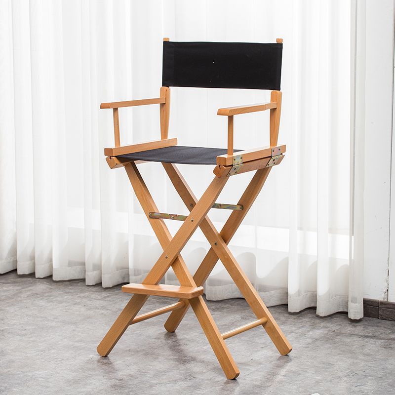 Silla de madera sólida silla de lona plegable silla de bar silla de ocio silla de maquillaje silla de oficina silla de pesca silla de accesorios al aire libre