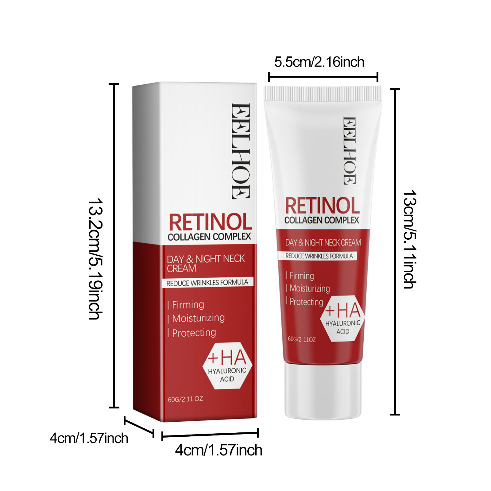Retinol Collagen Complex Neck Cream For Lifting And Firming Skin_voghion.com
