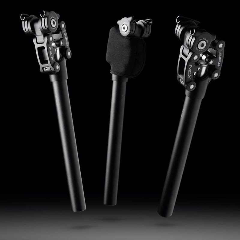 Taiwán SUNTOUR NCX Tubo de asiento de amortiguador STO 350*27.2MM Biciclo de montaña Tubo de asiento de aleación de aluminio Cubierta de polvo